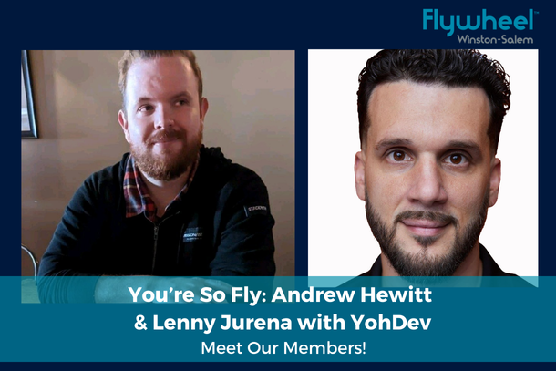 You're So Fly: Andrew Hewitt and Lenny Jurena with YohDev